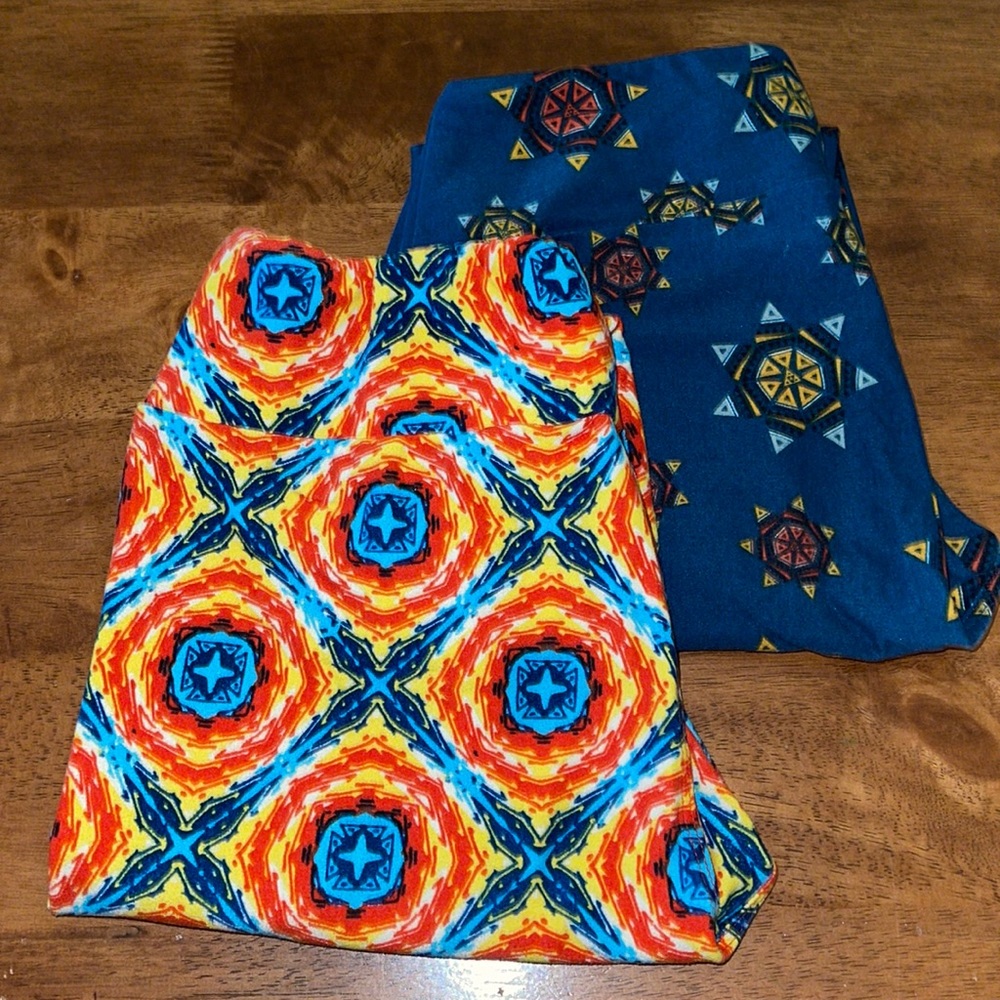 Lularoe Patterned Legging Bundle - image 1